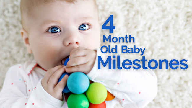 4 Month Old Baby Development Milestones & Activities To Help