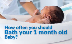 How Often Should I Bathe My 1 Month Old Baby