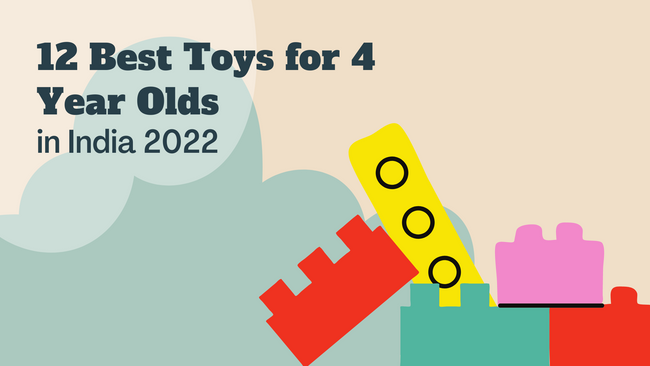 12 Best Toys for 4 Year Olds in India 2023