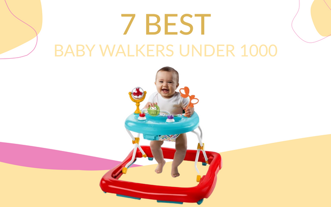 7 Best Baby Walkers Below 1000 in India 2022