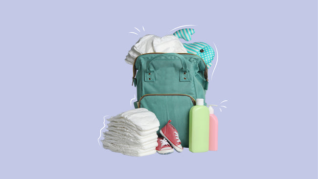 Baby essentials travel packing