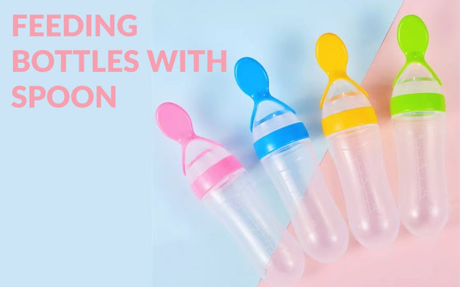 Feeding Bottles with Spoon